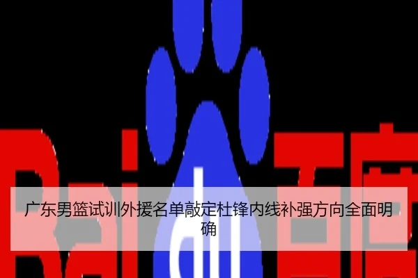 广东男篮试训外援名单敲定杜锋内线补强方向全面明确